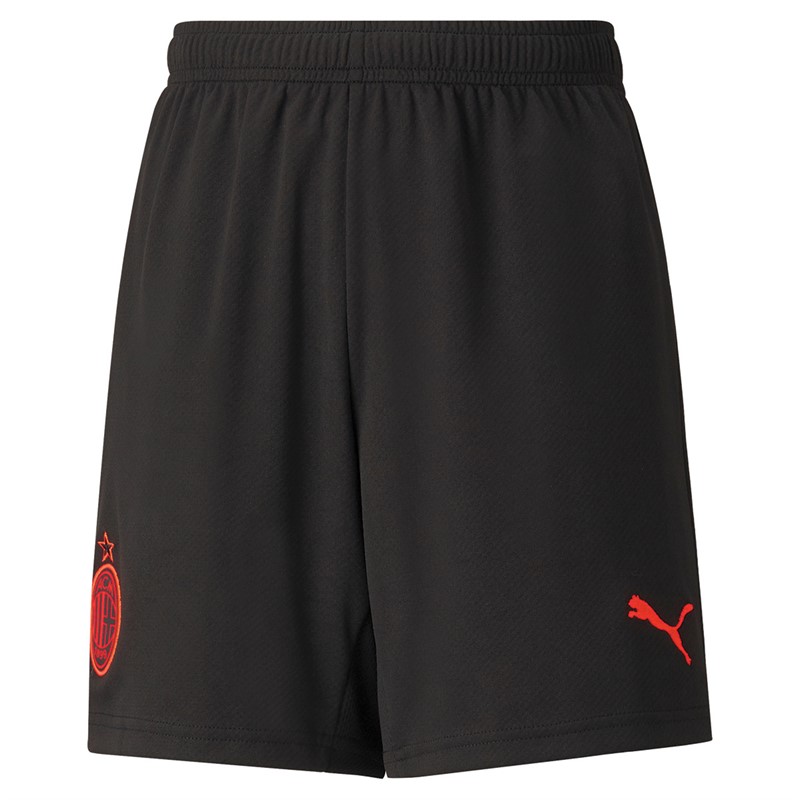 Puma Junior ACM AC Milan 3rd Shorts Puma Black/Red