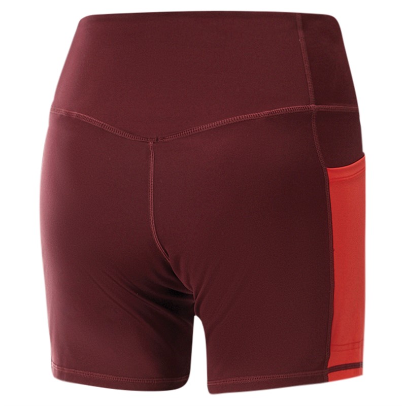 Puma Womens Puma X Modibodi Recycled Active Cycle Shorts Auberg/Burnt