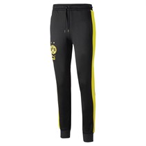 Puma Mens BVB Borussia Dortmund FtblHeritage T7 Track Pants Puma Black