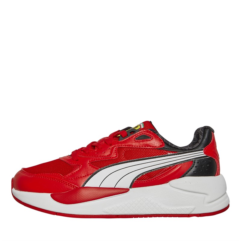 Puma Junior Boys Ferrari X-Ray Speed Trainers Rosso Corsa