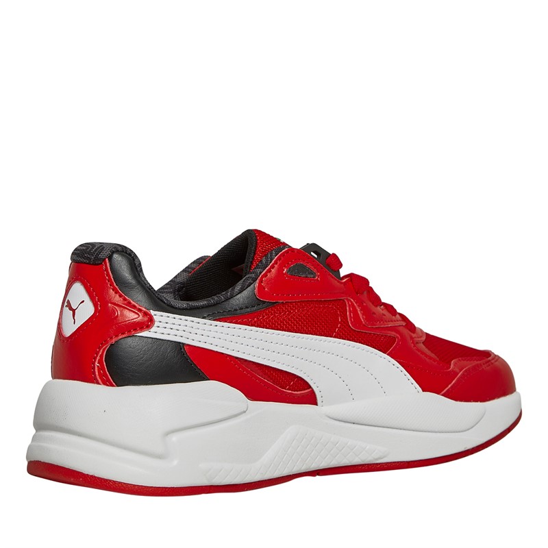 Puma Junior Boys Ferrari X-Ray Speed Trainers Rosso Corsa