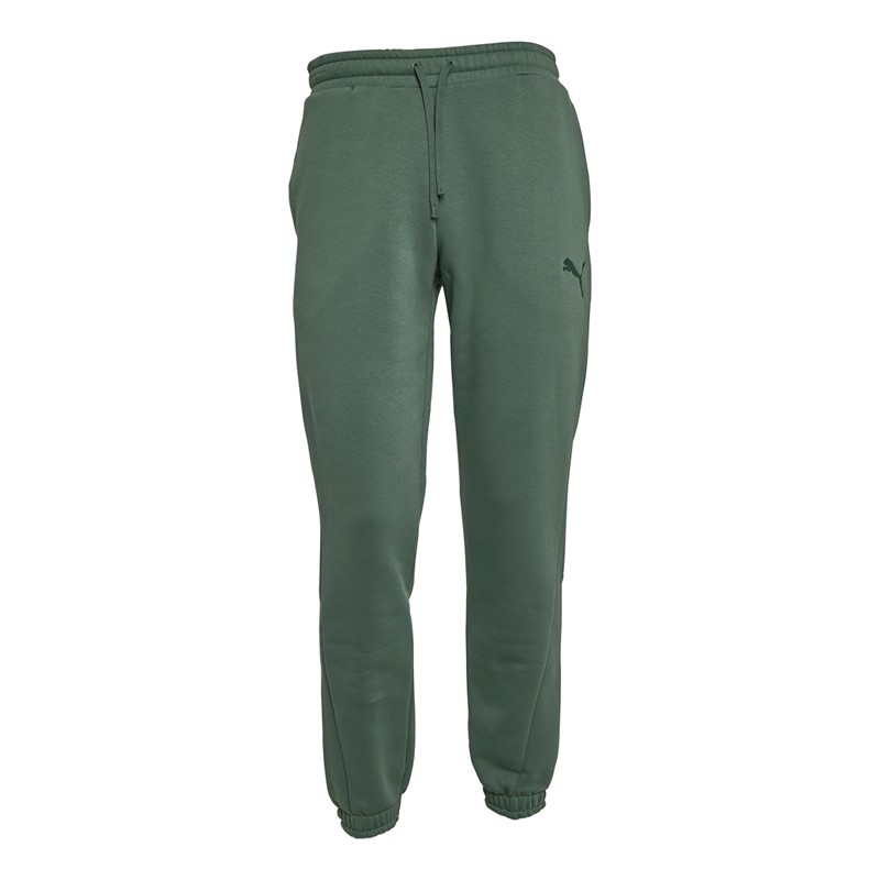 Puma Mens Elevated Essentials Joggers Green