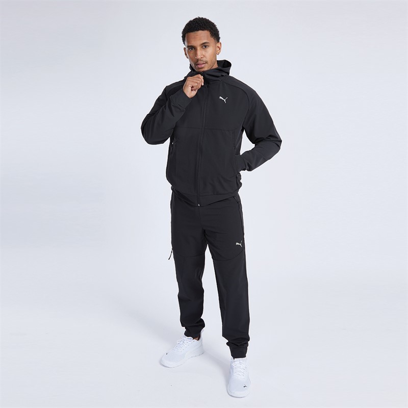 Puma Mens Pumatech Woven Track Pants Puma Black