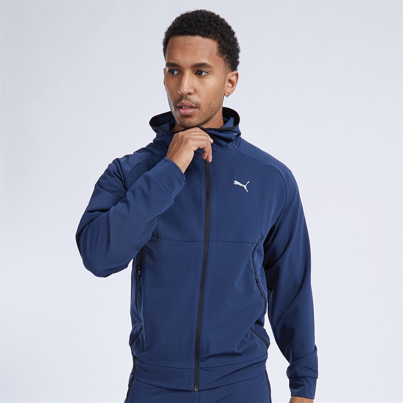 Puma Mens Pumatech Woven Track Jacket Club Navy