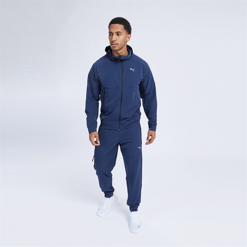 Puma Mens Pumatech Woven Track Jacket Club Navy