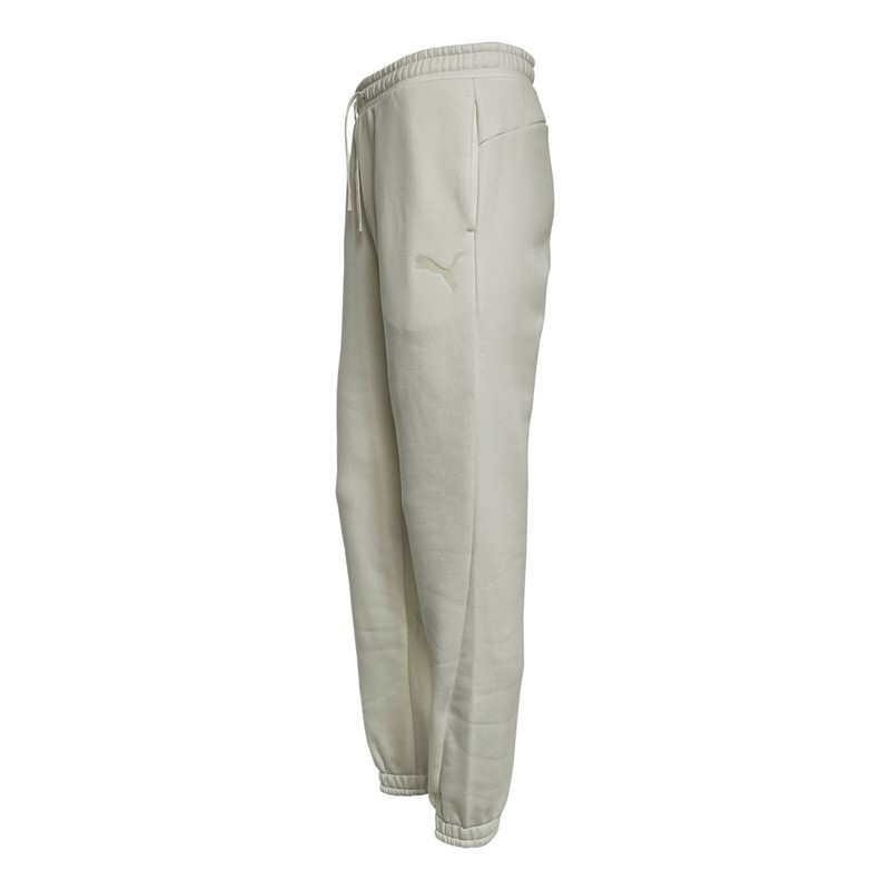 Puma Mens Elevated Essentials Joggers Warm White