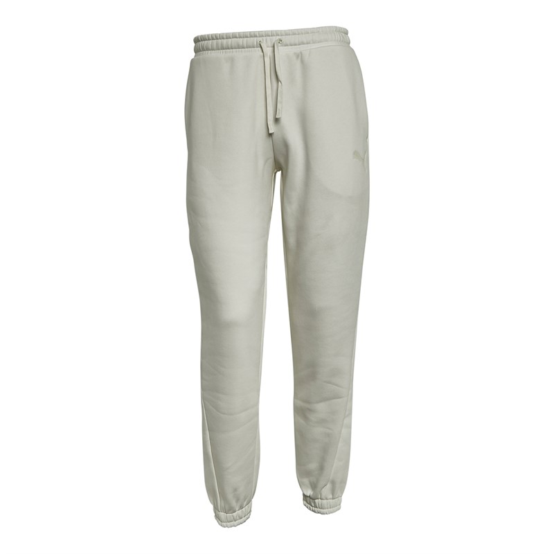 Puma Mens Elevated Essentials Joggers Warm White