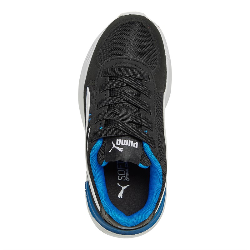 Puma Kids Graviton AC Trainers Black/Black/White