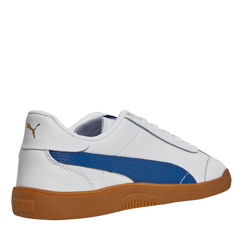 Puma Junior Club 5V5 Trainers Clyde Royal/Puma White