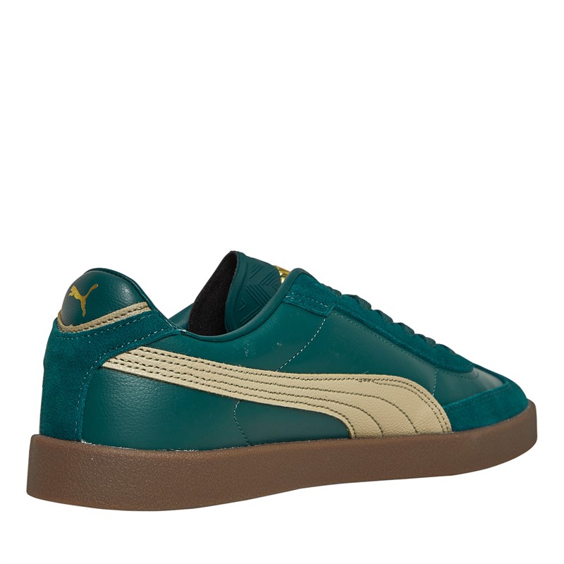 Puma Mens Puma Club II Era Trainers Dark Myrtle