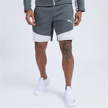 Puma Mens Evostripe 8 Inch Shorts Grey