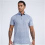 Puma Mens MATTR Essex Golf Polo White/Navy