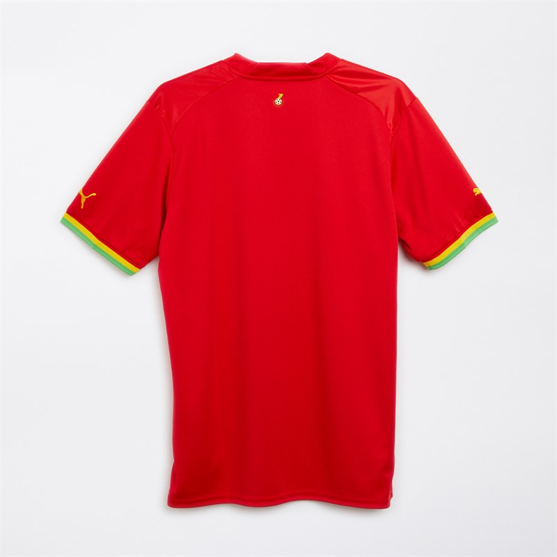 Puma Mens GFA Ghana Away Jersey Puma Red