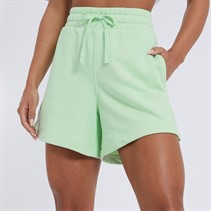 Puma Womens Elevated Essentials Sweat Shorts Light Mint