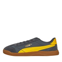 Puma Mens Club 5V5 Lux OG Trainers Grey/Tangerine/Gold