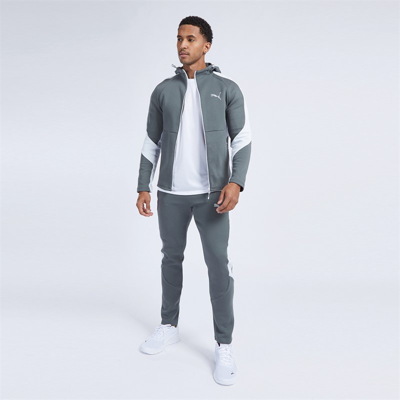 Puma Mens Evostripe Pants Grey