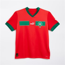 Buy Puma Junior FRMF Morocco Home Jersey Red/Green