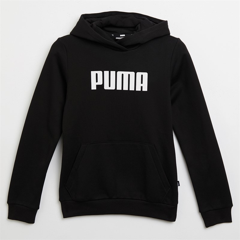 Puma Junior Girls Essentials Puma Hoodie Puma Black