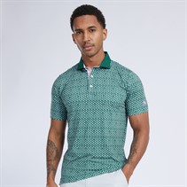 Puma Mens Puma X Arnold Palmer Mattr Iced Tea Golf Polo Cold Green