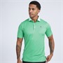 Puma Mens Puma X Palm Tree Crew Resort Golf Polo Green/Mint