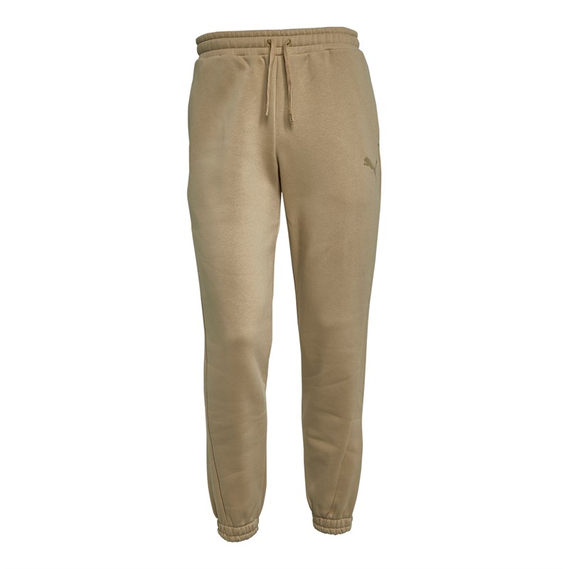 Puma Mens Elevated Essentials Joggers Granola