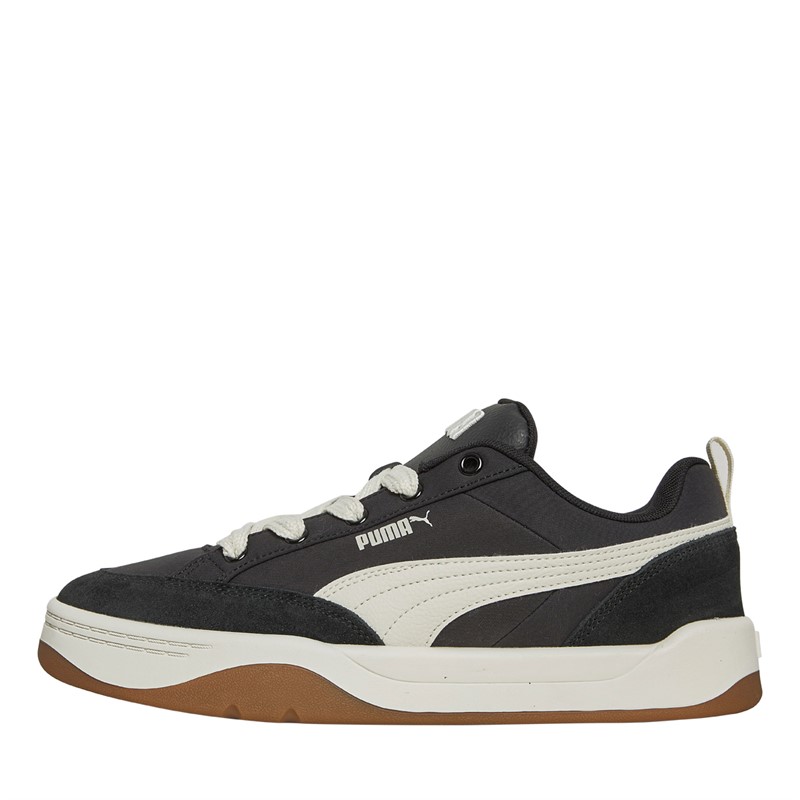 Puma Mens Park Lifestyle Street Trainers Black/Grey