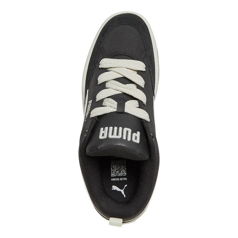 Puma Mens Park Lifestyle Street Trainers Black/Grey