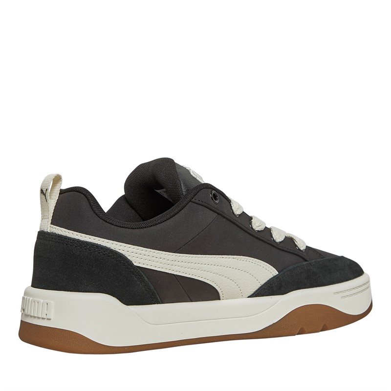 Puma Mens Park Lifestyle Street Trainers Black/Grey