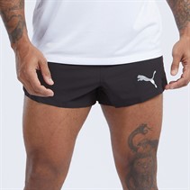 Puma Mens Run Ultraweave Velocity 3 Split Running Short Puma Black