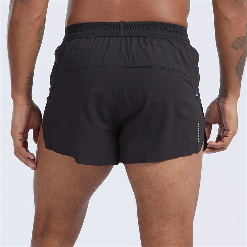 Puma Mens Run Ultraweave Velocity 3 Split Running Short Puma Black