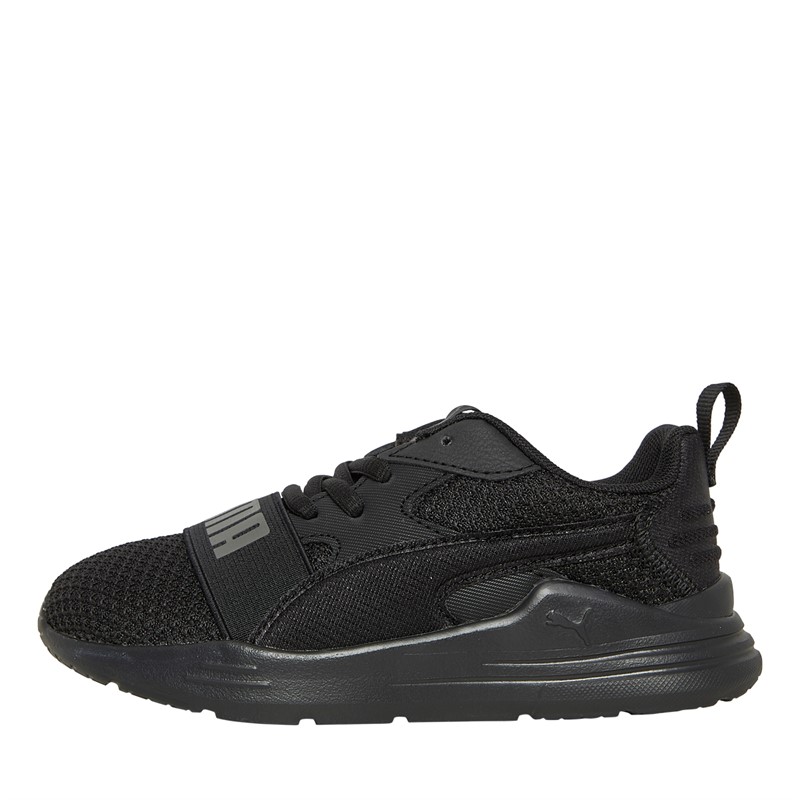 Puma Kids Wired Run Pure Sneakers Zwart