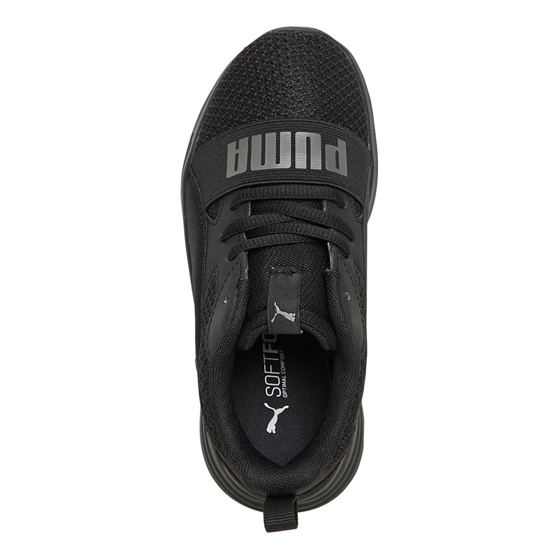 Puma Kids Wired Run Pure Sneakers Zwart