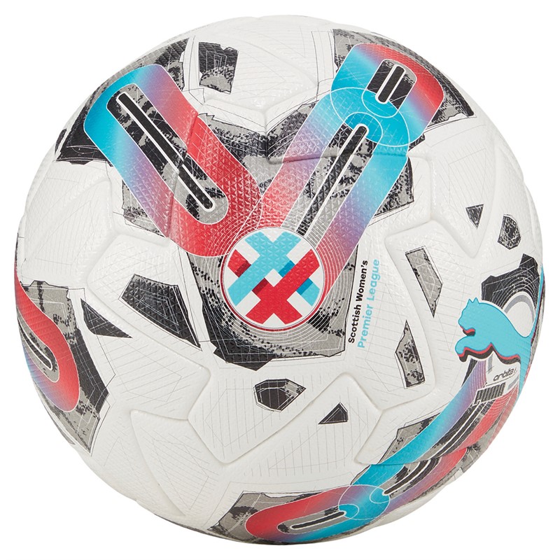 Puma Orbita 1 SWPL Offical Match Football (FIFA Quality Pro Certified) Puma White/Multi Colour