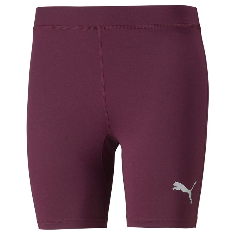 Puma Mens Liga Baselayer Shorts Burgundy