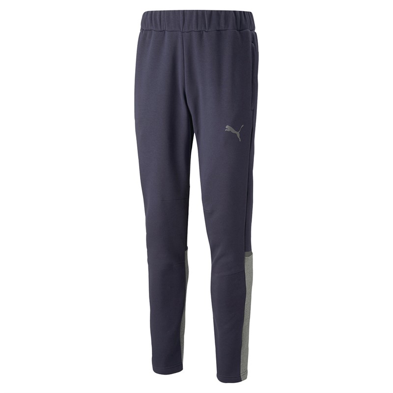 Puma Mens Teamcup Casuals Track Pants Navy