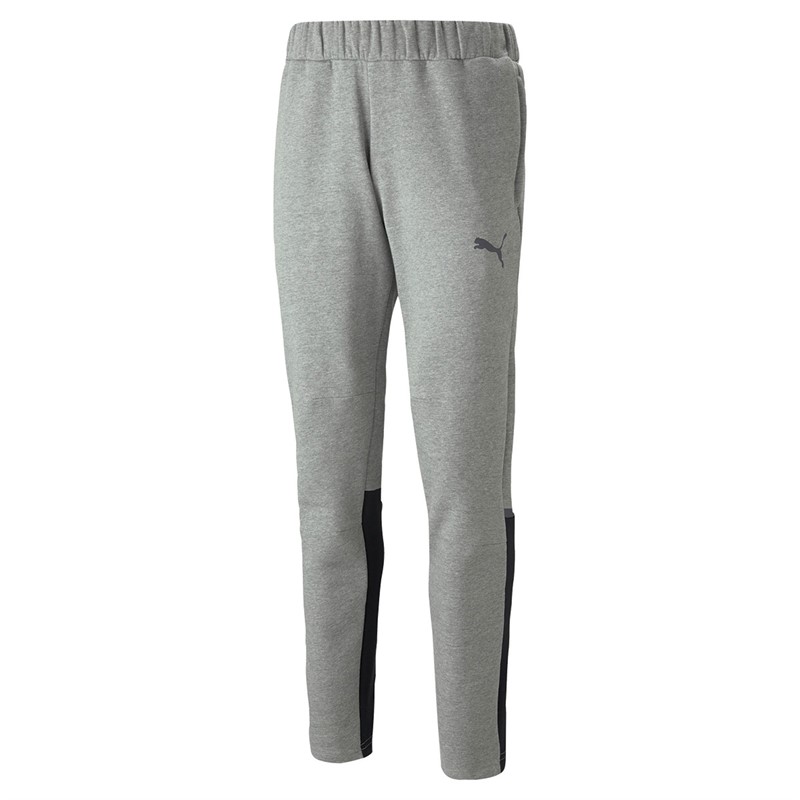 Puma Mens Teamcup Casuals Track Pants Grey