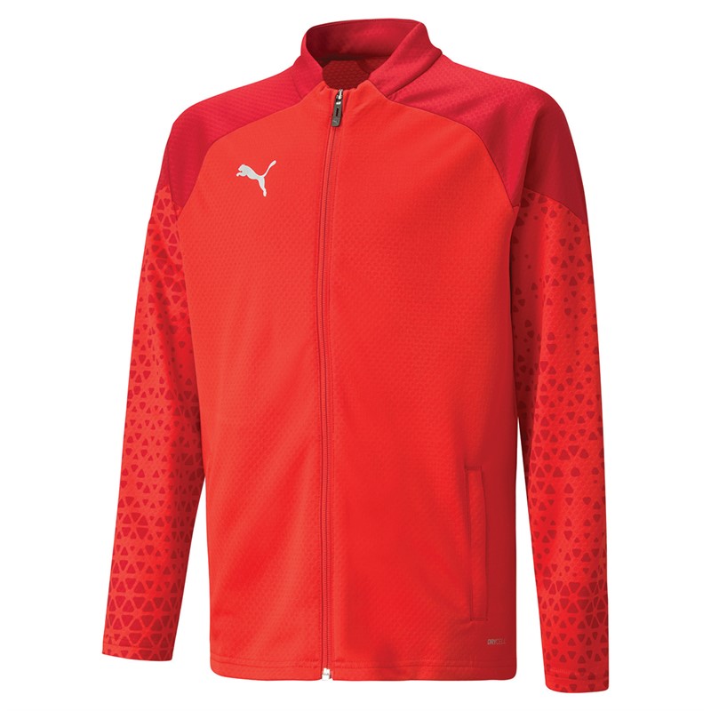 Puma Junior Teamcup Training Poly Track Jacket Red