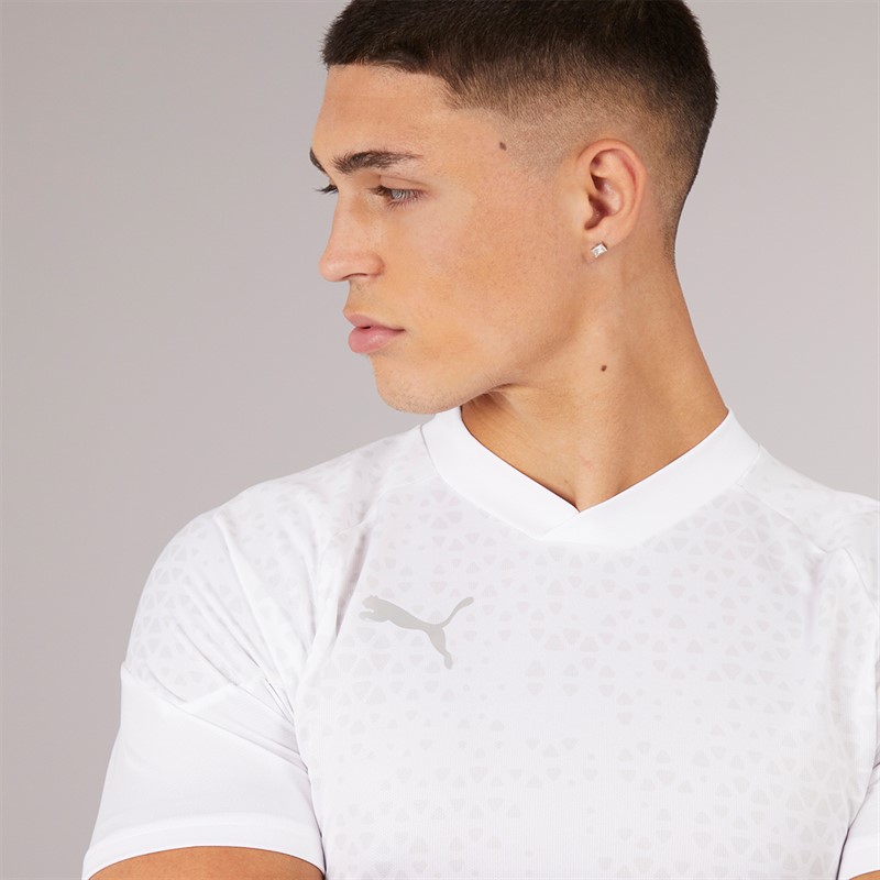 Puma Mens Teamcup Training Jersey White