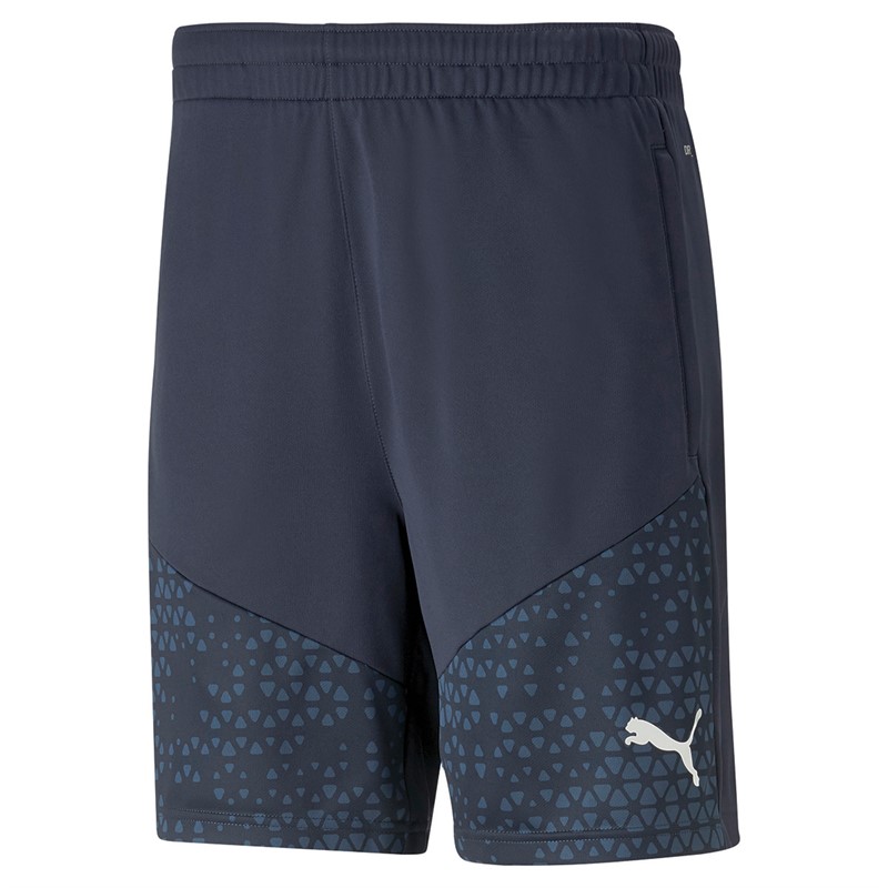 Puma Mens Teamcup Training Shorts Navy