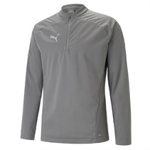 Puma Mens Teamcup Training Rain Top Grey