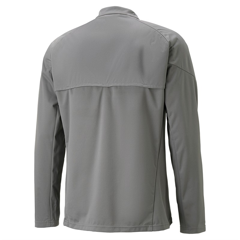 Puma Mens Teamcup Training Rain Top Grey