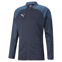 Puma Mens Teamcup Training Poly Track Jacket Navy