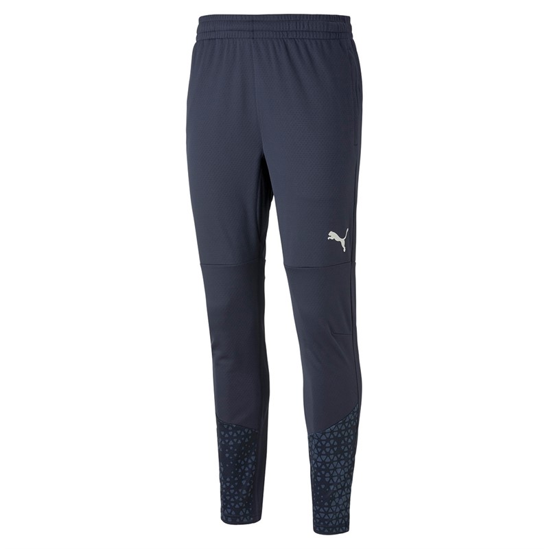 Puma Mens Teamcup Training Poly Track Pants Navy