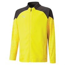 Puma Junior Teamcup Training Poly Track Jacket Yellow