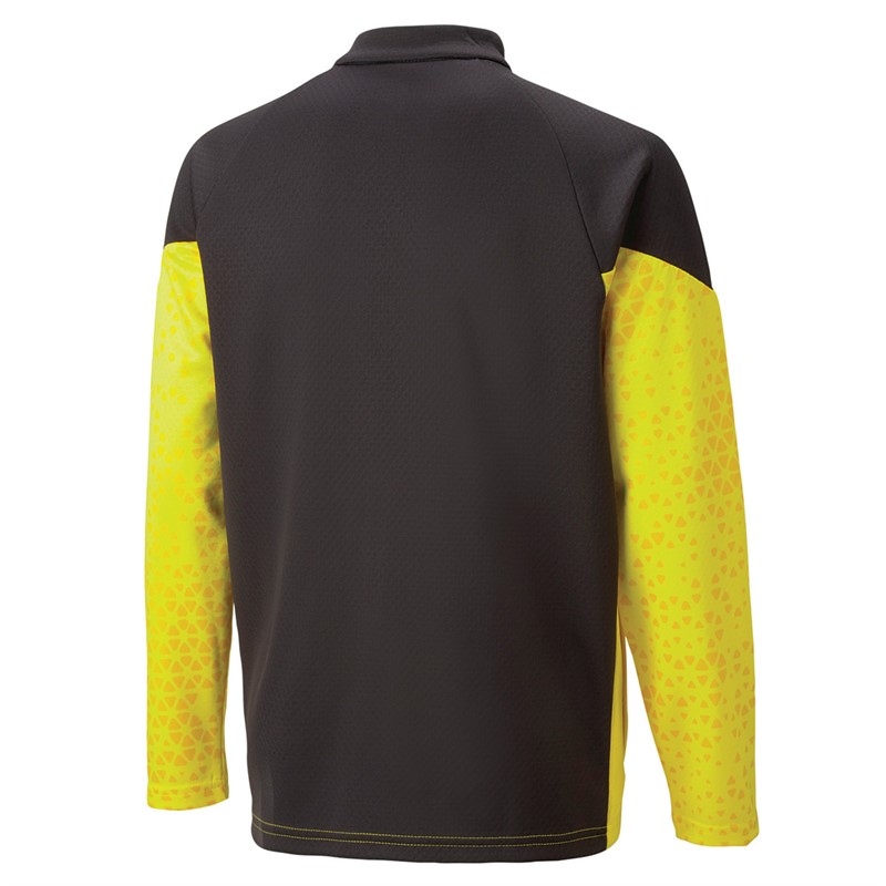 Puma Junior Teamcup Training Poly Track Jacket Yellow