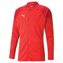 Puma Mens Teamcup Training Poly Track Jacket Red