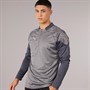 Puma Mens Teamcup 1/4 Zip Training Top Grey