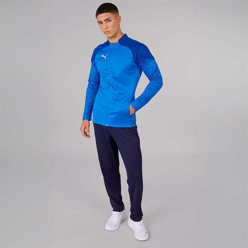Puma Mens Teamcup Training Poly Track Jacket Royal