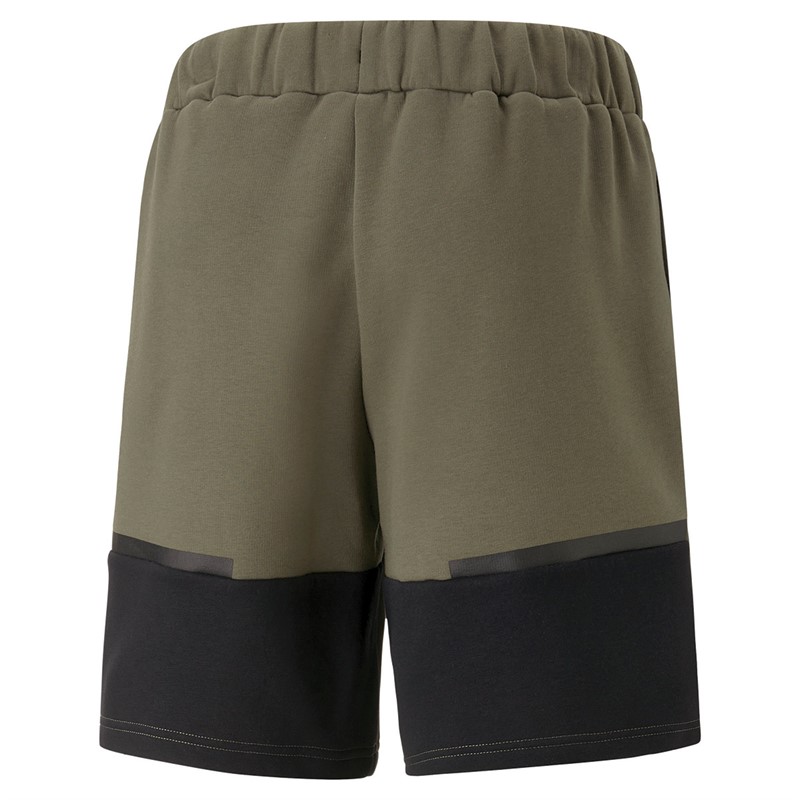 Puma Mens Teamcup Casuals Shorts Green