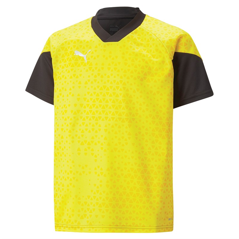 Puma Junior Teamcup Training Jersey Yellow